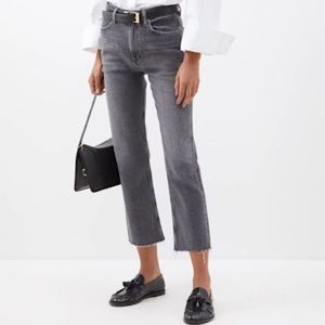 “NEW” Citizens of Humanity Daphne High-Rise Cropped Straight Leg Jean